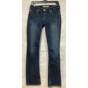 Big Star Women's Flare Jeans - Dark Blue